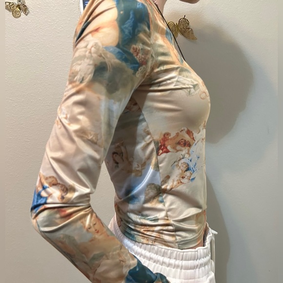 Silky cherub angel top - Picture 2 of 3